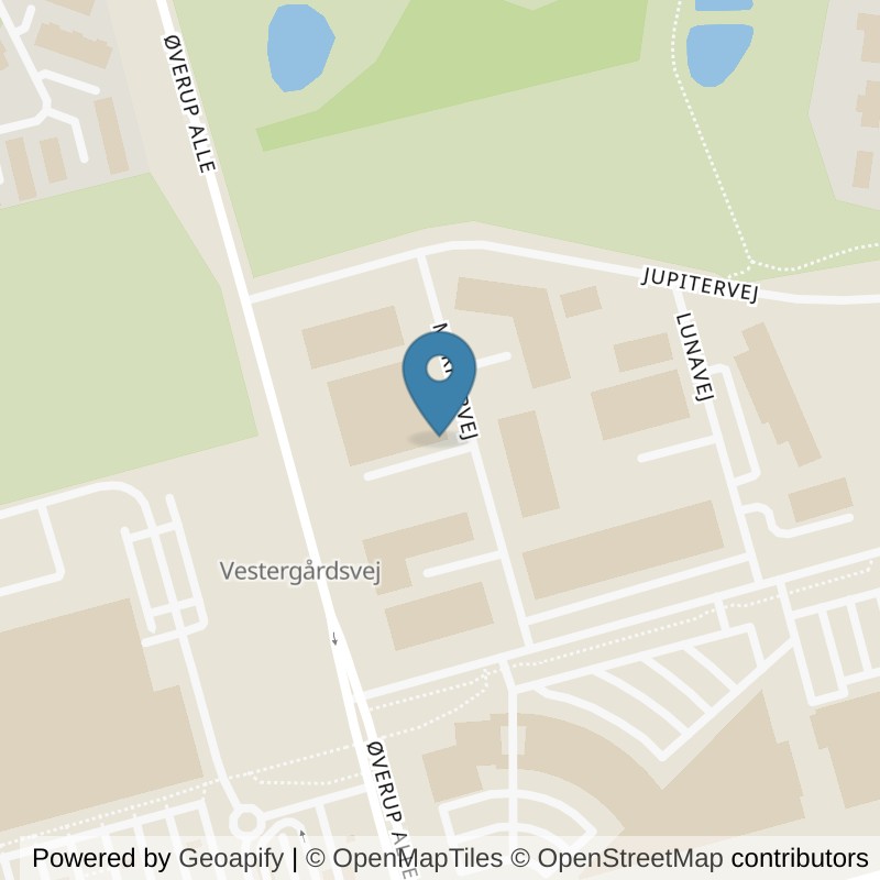 Map: location of LOOP Næstved in Næstved