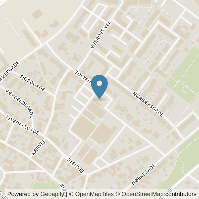 Map: location of LOOP Nibe in Nibe