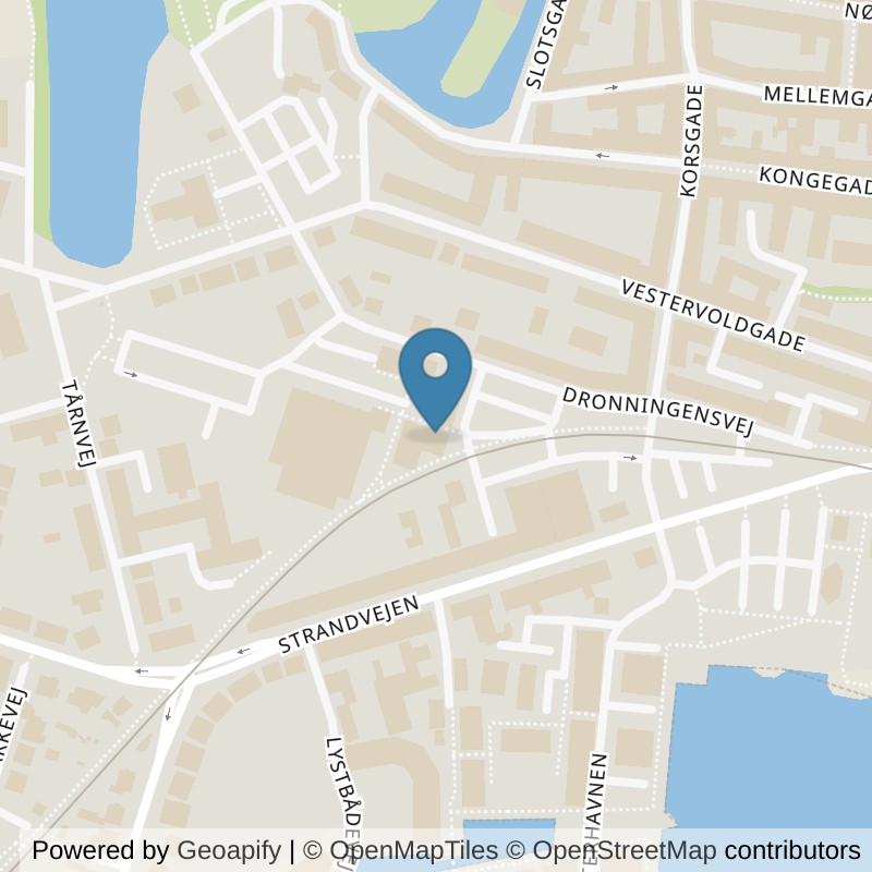 Map: location of LOOP Nyborg in Nyborg