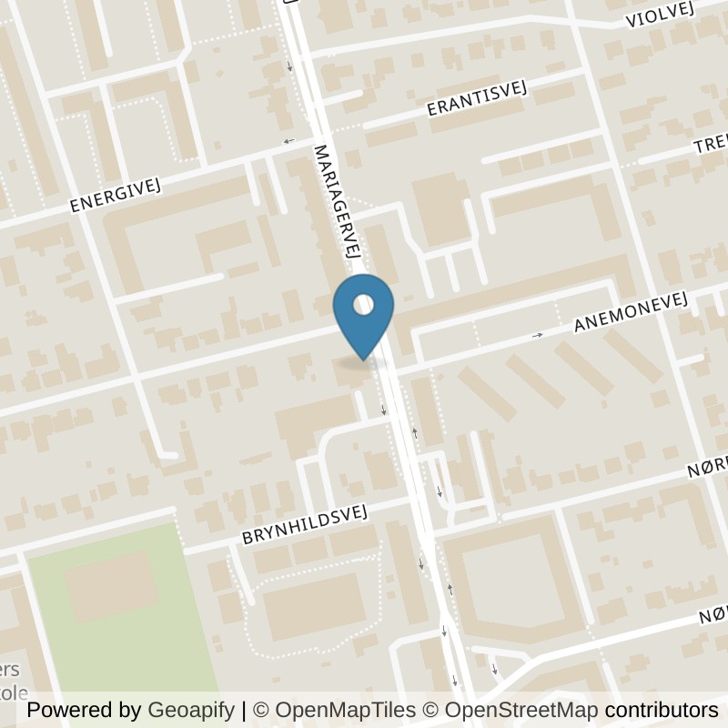 Map: location of LOOP Randers in Randers Nv