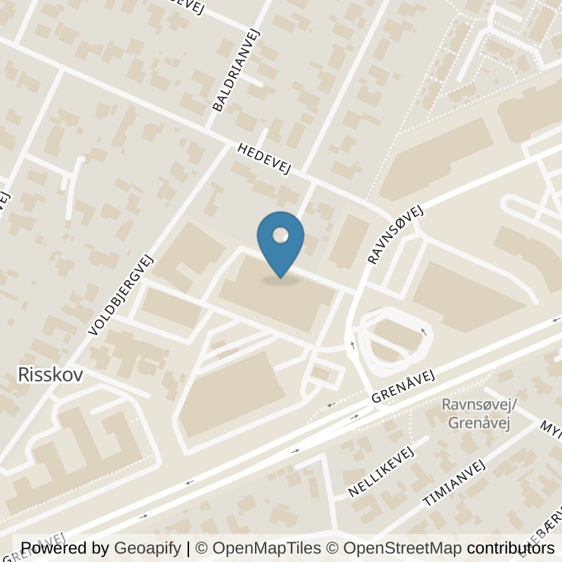 Map: location of LOOP Risskov in Risskov