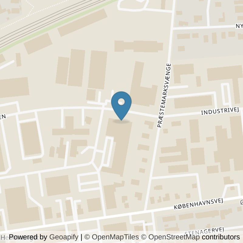 Map: location of LOOP Roskilde in Roskilde