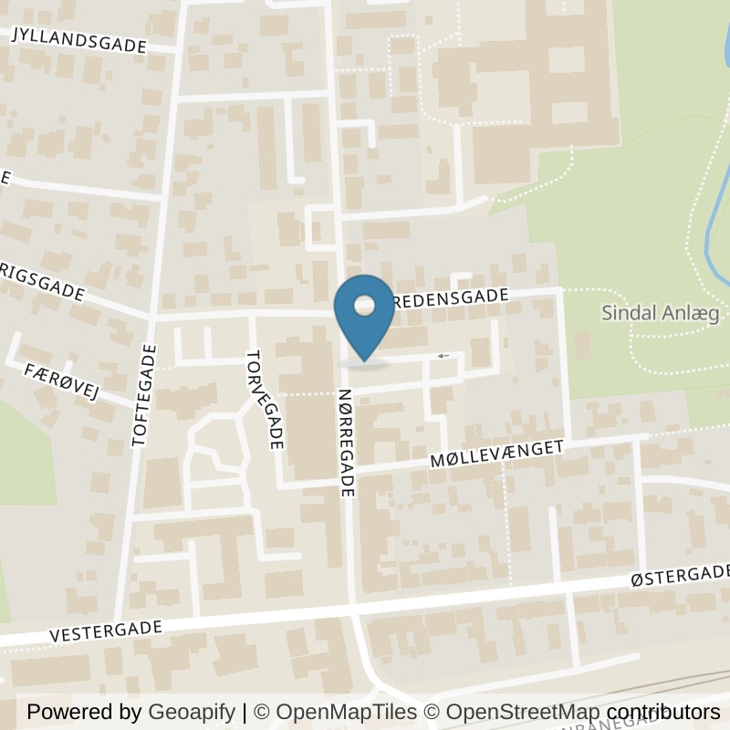 Map: location of LOOP Sindal in Sindal