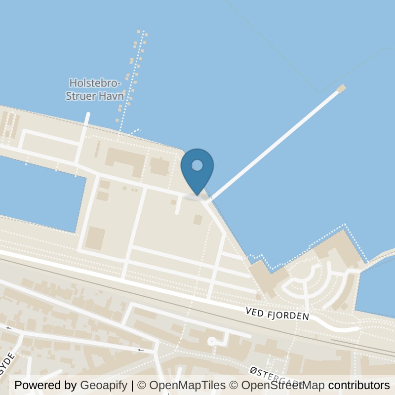 Map: location of LOOP Struer in Struer