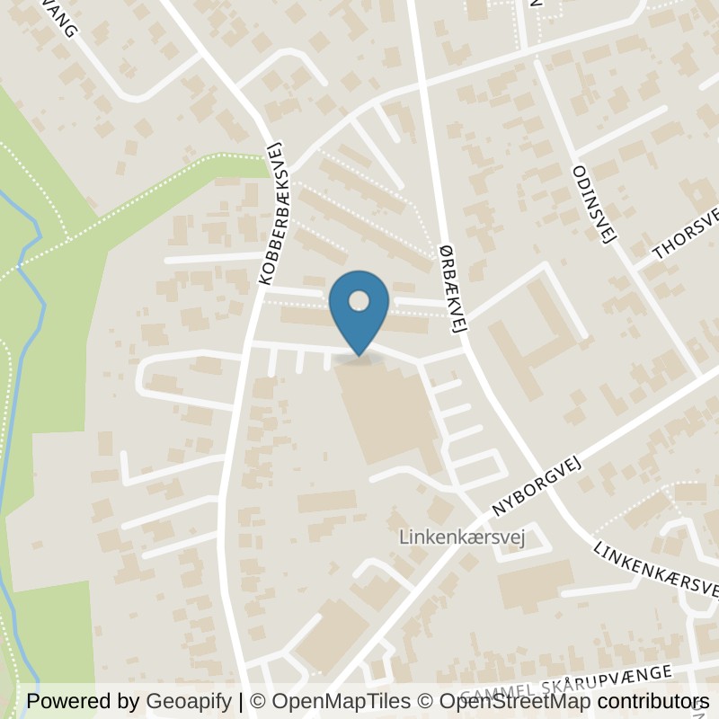 Map: location of LOOP Svendborg in Svendborg
