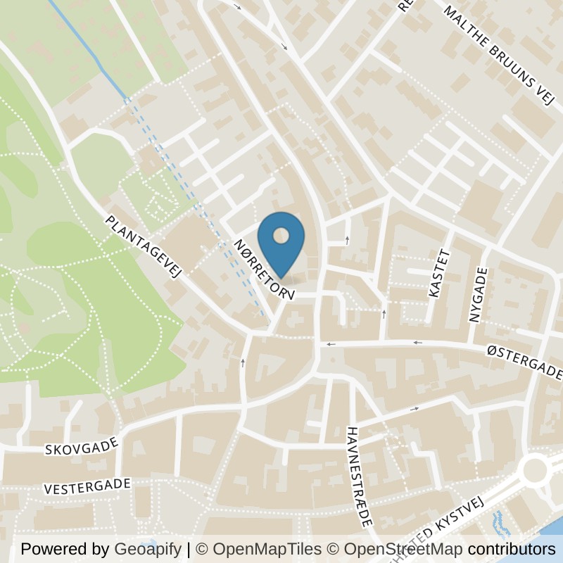 Map: location of LOOP Thisted in Thisted