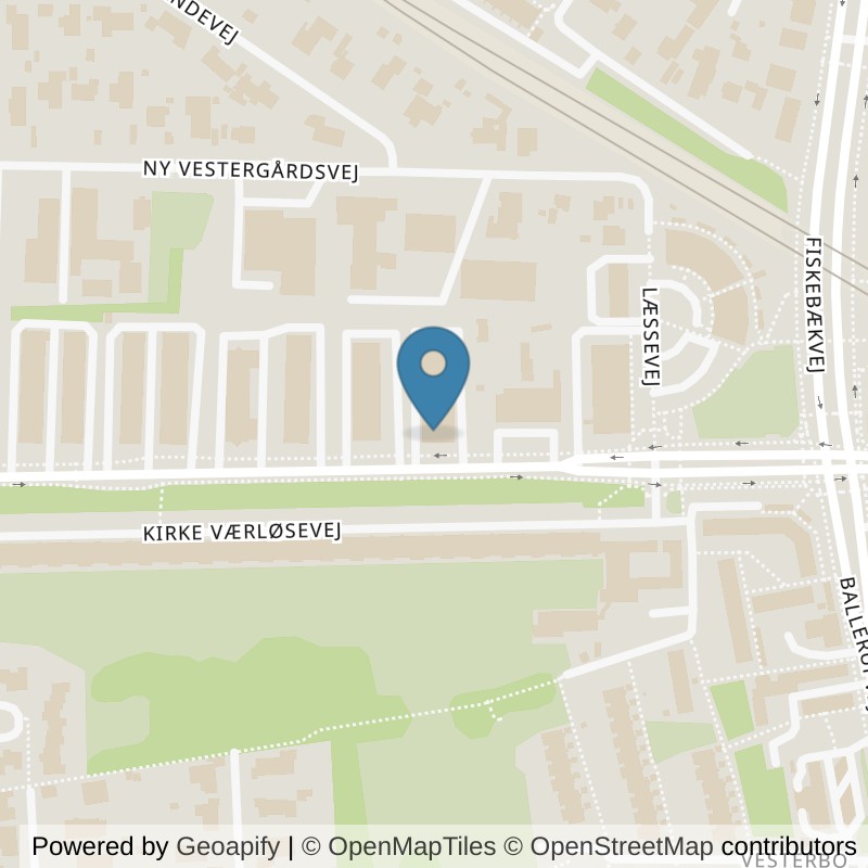 Map: location of LOOP Værløse in Værløse