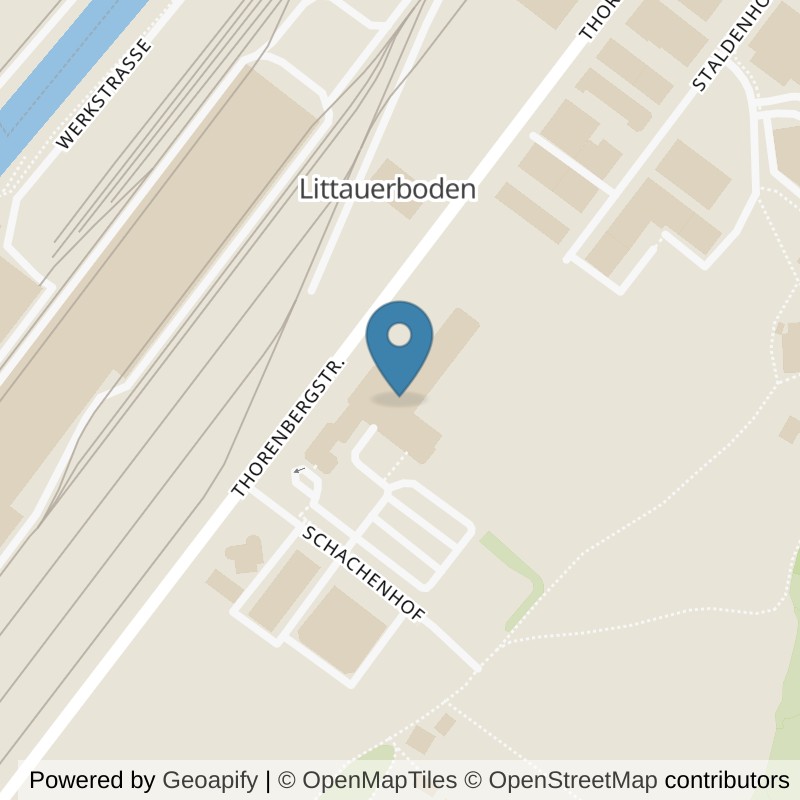 Map: location of Lucerne Functional Fitness in Luzern
