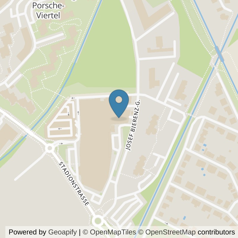 Map: location of M-Fitness in Wiener Neustadt