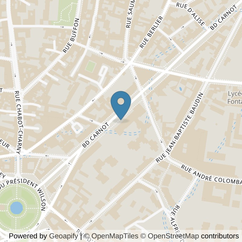 Map: location of Magic Form Dijon in Dijon