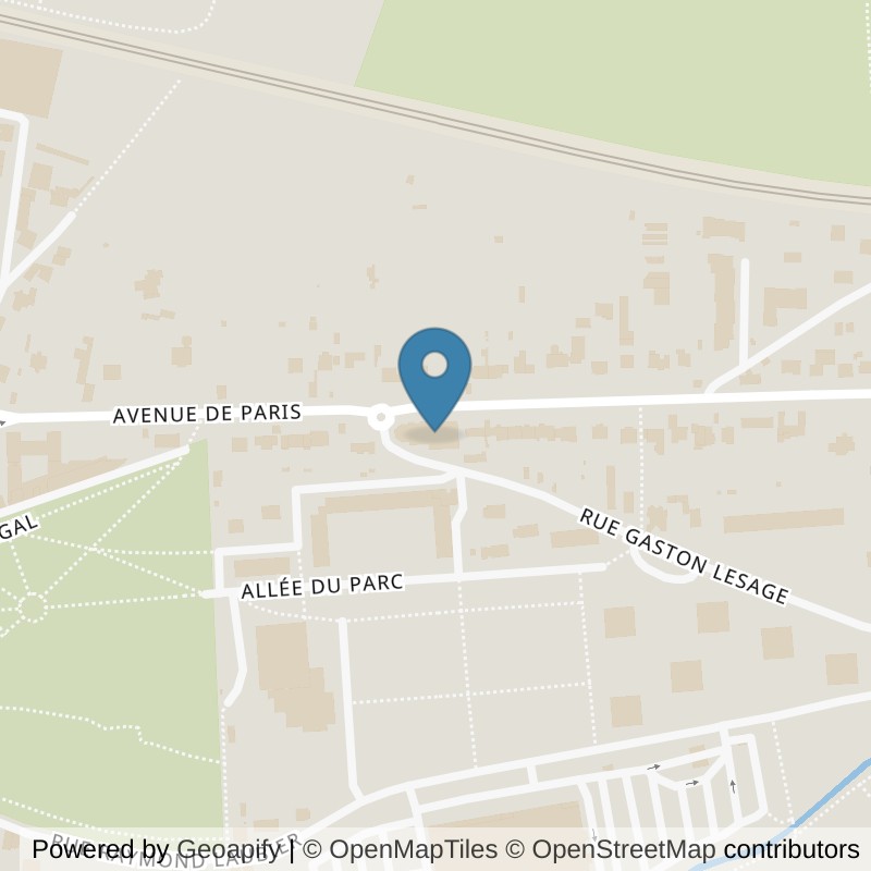 Map: location of Magic Form Dourdan in Dourdan