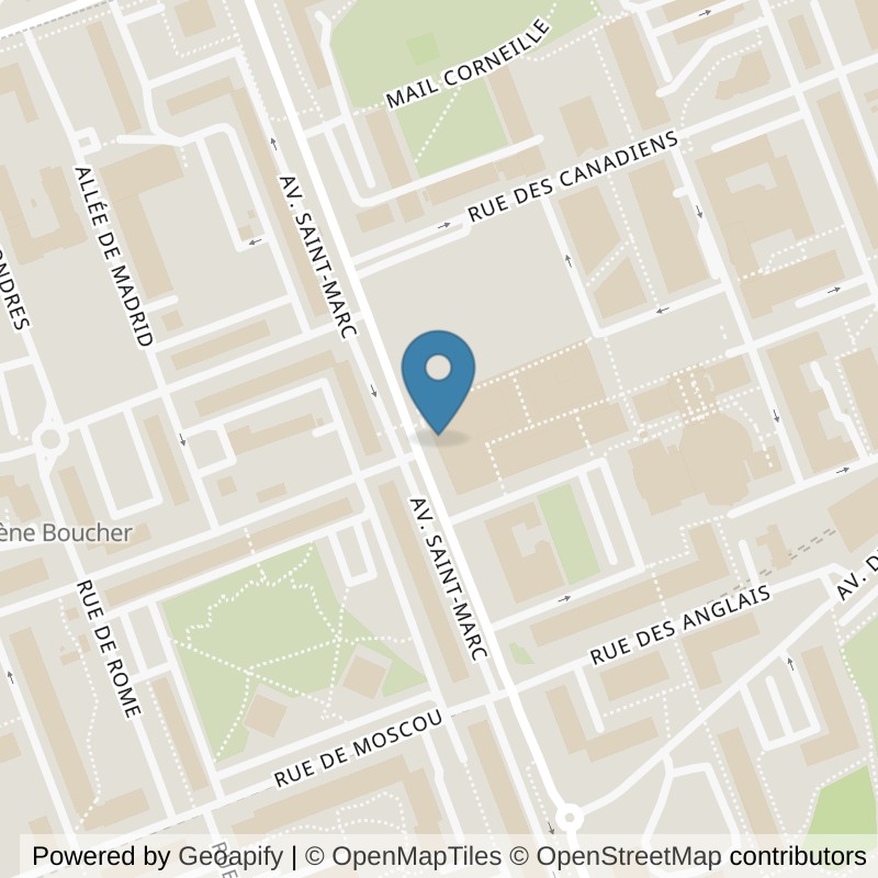 Map: location of Magic Form Massy in Massy