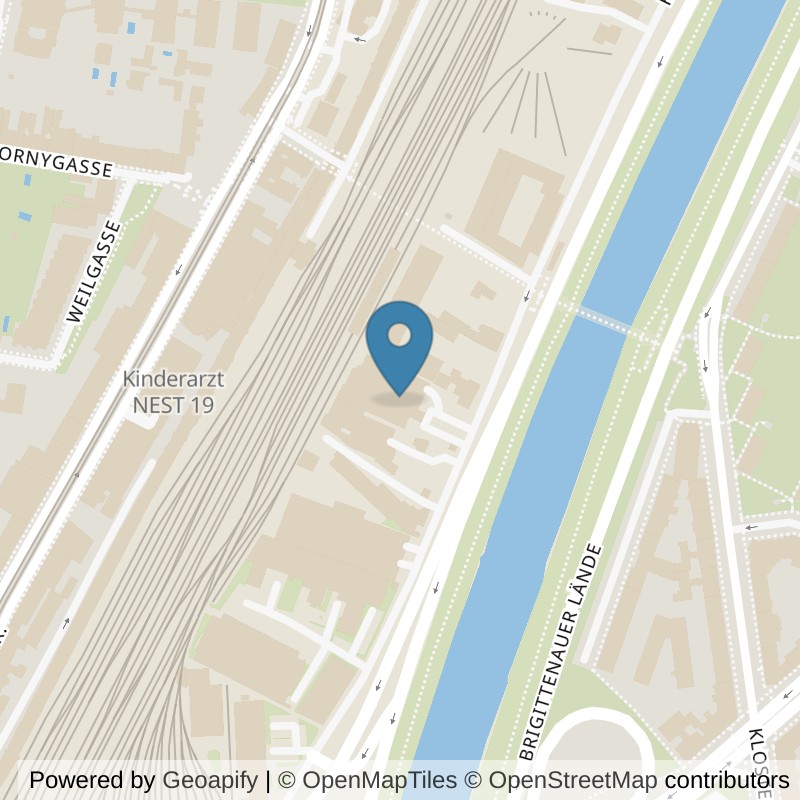Map: location of Manhattan Fitness Club Wien in Wien