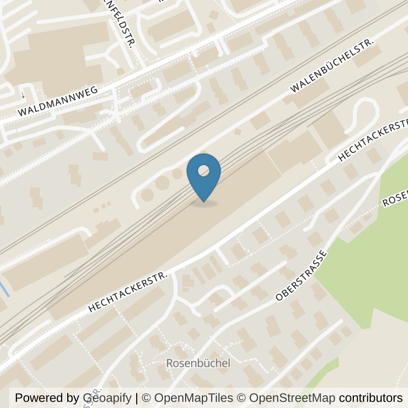 Map: location of MaxxFitness in St. Gallen