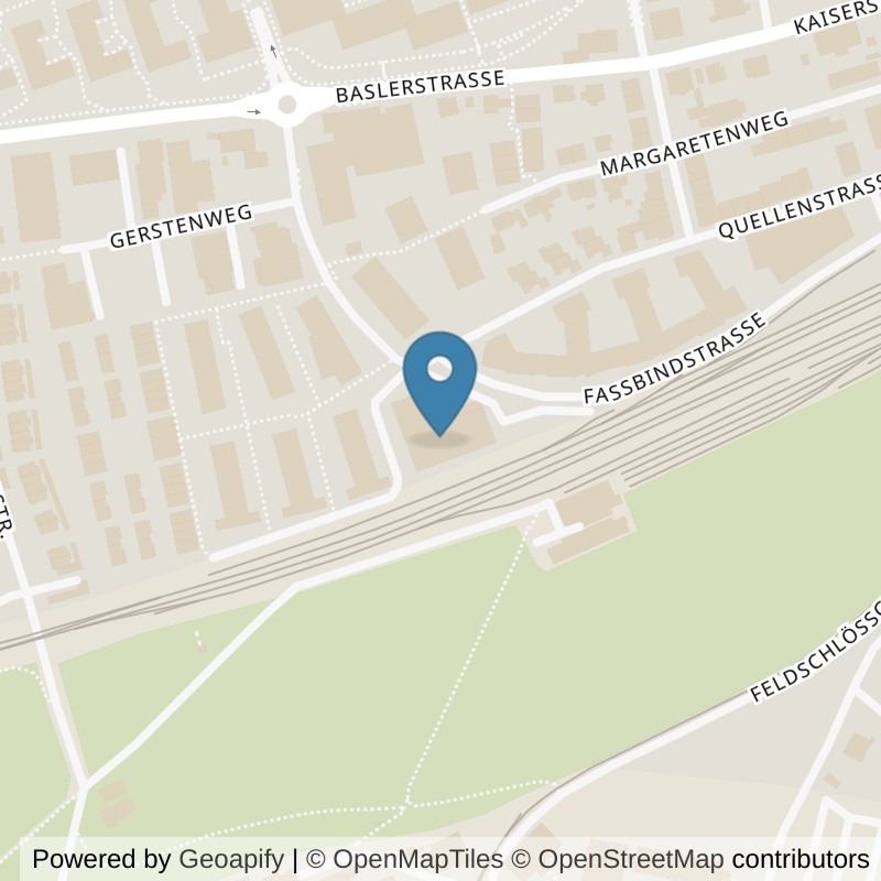Map: location of MC LadyGym in Rheinfelden