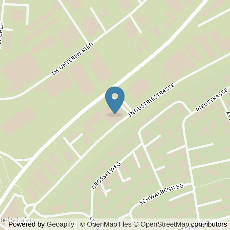 Map: location of MC Shape Calw in Althengstett