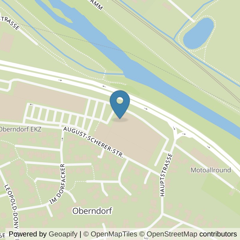Map: location of MC Shape Kuppenheim in Kuppenheim