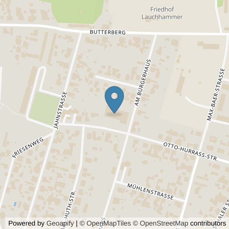 Map: location of MC Shape Lauchhammer in Lauchhammer
