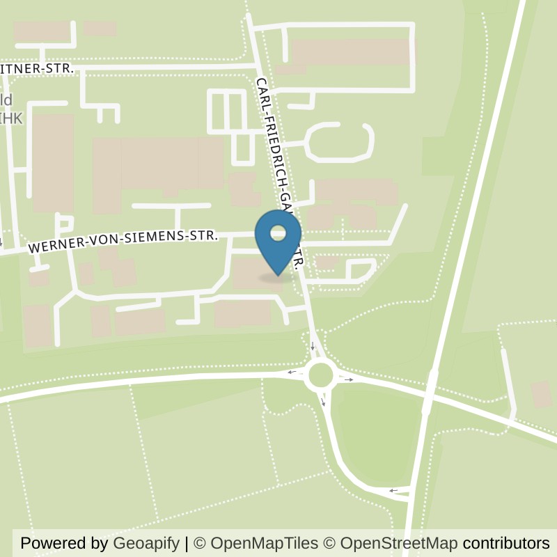 Map: location of MC Shape Nagold in Nagold