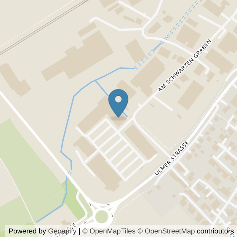 Map: location of MC Shape Nersingen in Nersingen