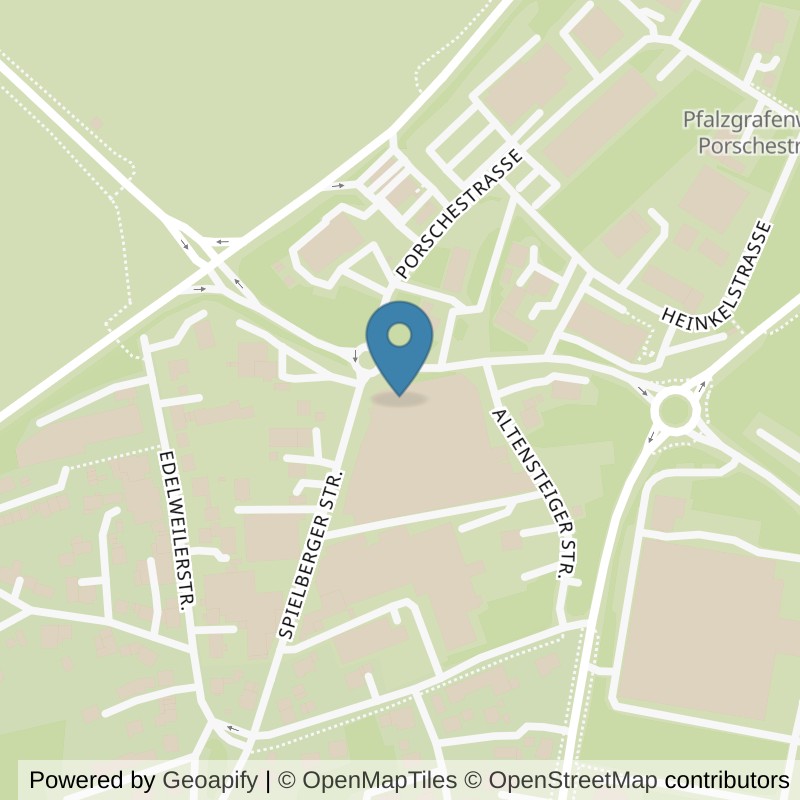 Map: location of MC Shape Pfalzgrafenweiler in Pfalzgrafenweiler