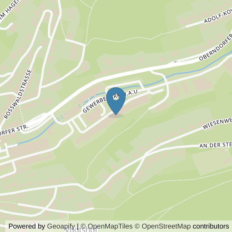 Map: location of MC Shape Schramberg in Schramberg