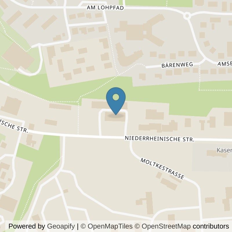 Map: location of MC Shape Stadtallendorf in Stadtallendorf