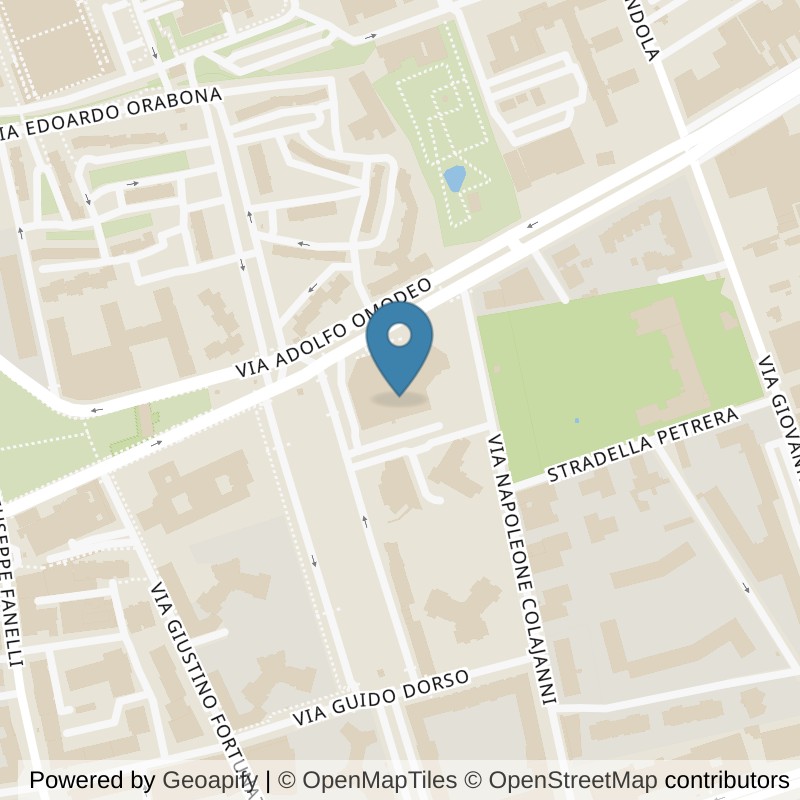 Map: location of McFIT Bari in Bari
