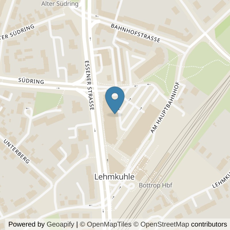 Map: location of McFIT Bottrop in Bottrop
