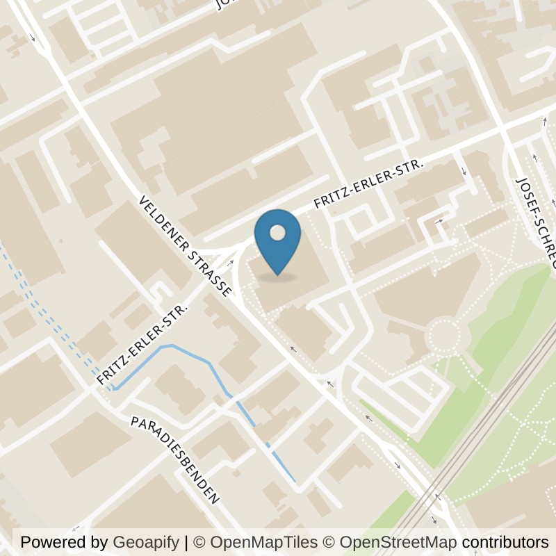 Map: location of McFIT Düren in Düren