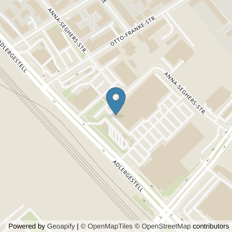 Map: location of McFIT Berlin-Adlershof in Berlin