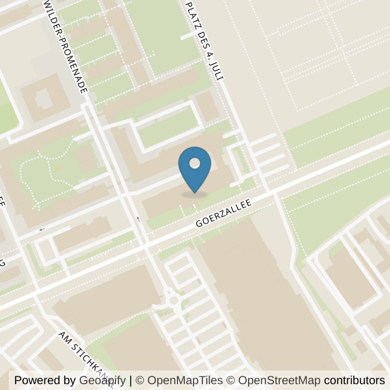 Map: location of McFIT Berlin-Lichterfelde in Berlin