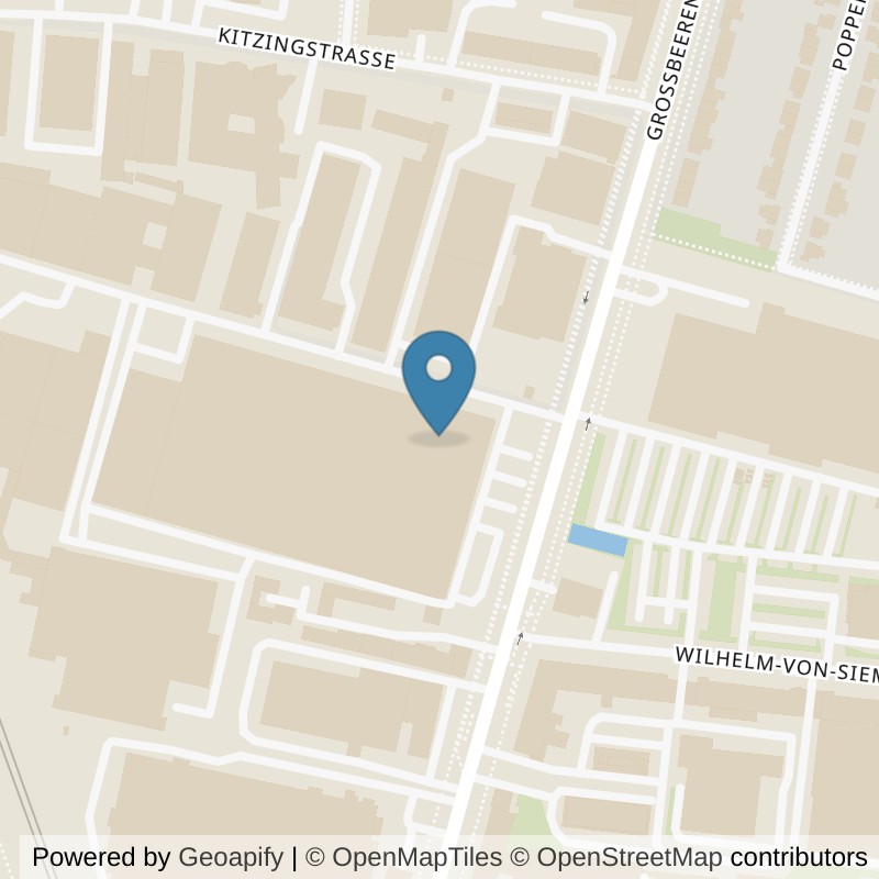 Map: location of McFIT Berlin-Marienfelde in Berlin