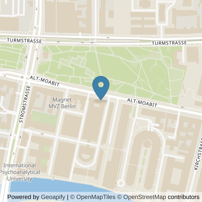 Map: location of McFIT Berlin-Moabit in Berlin