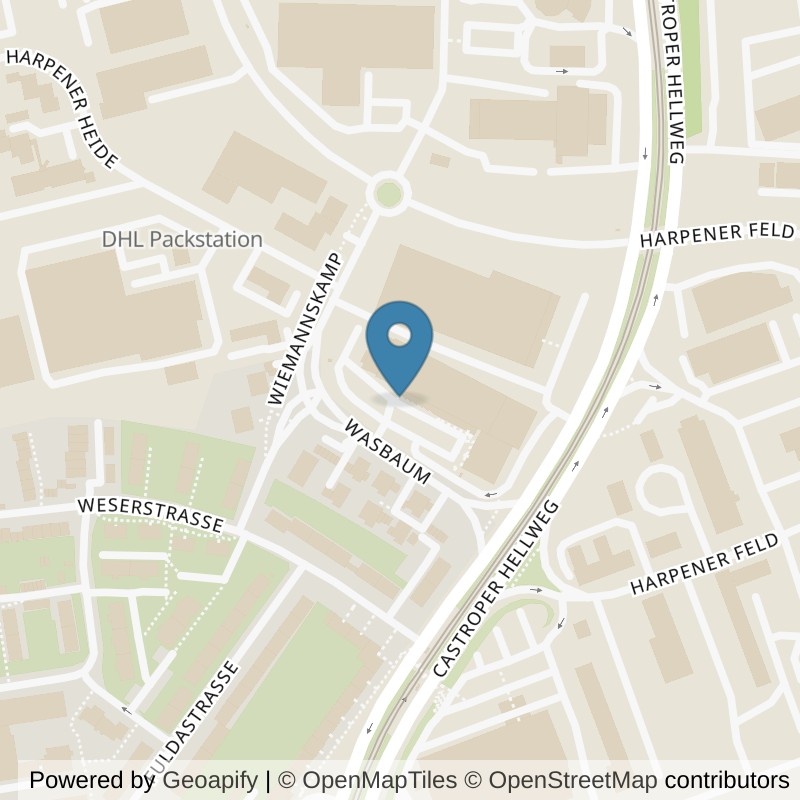 Map: location of McFIT Bochum-Grumme in Bochum