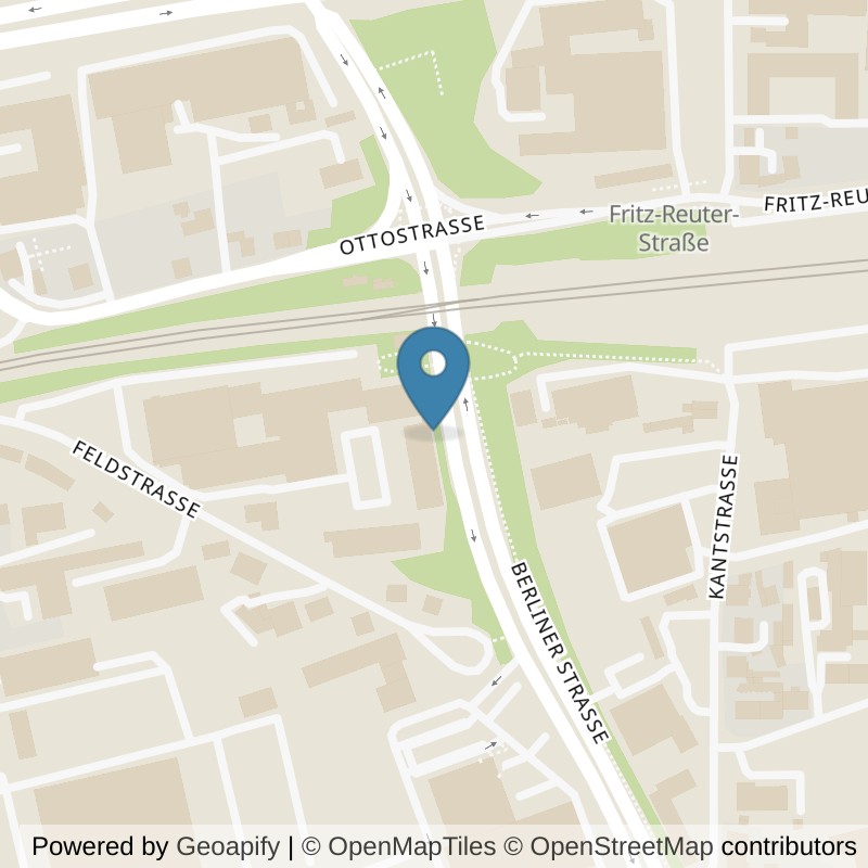 Map: location of McFIT Bochum-Wattenscheid in Bochum