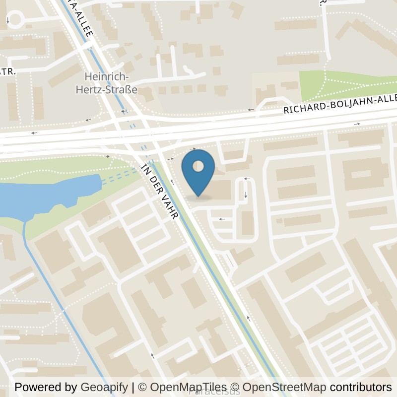 Map: location of McFIT Bremen-Vahr in Bremen