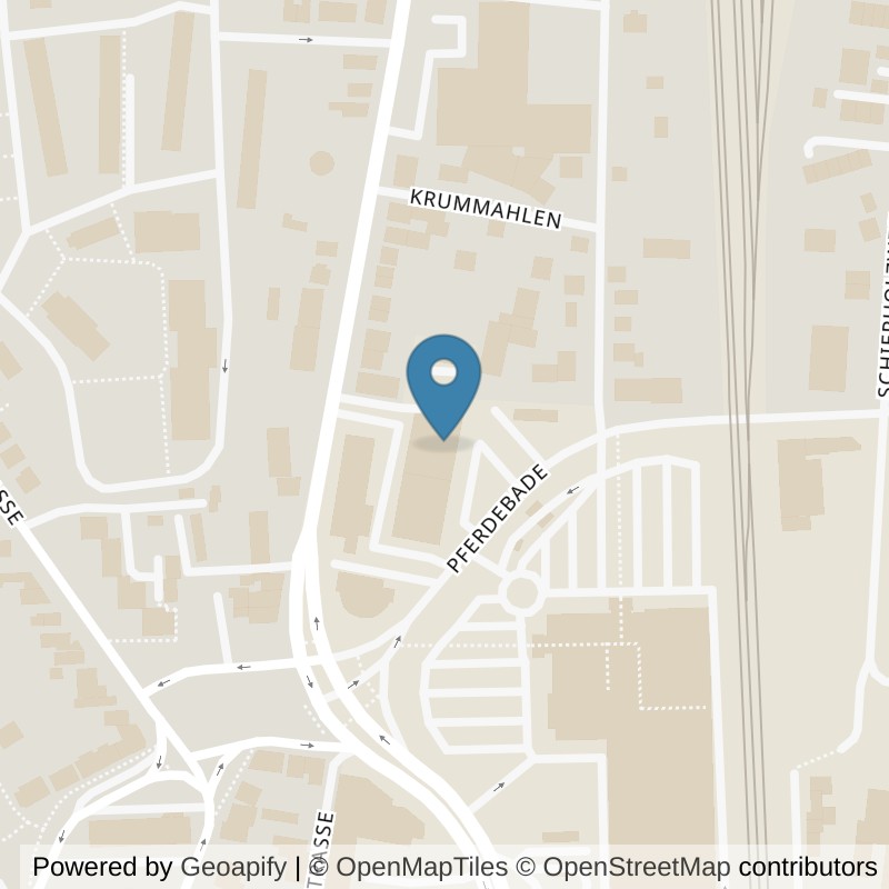 Map: location of McFIT Bremerhaven-Lehe in Bremerhaven
