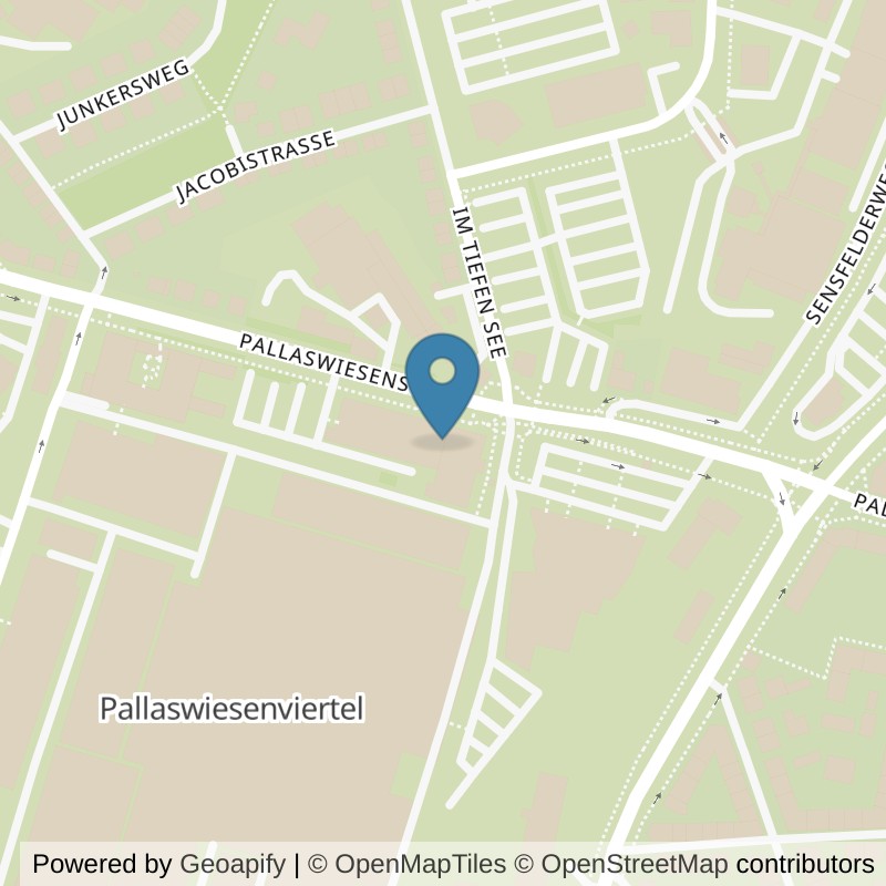 Map: location of McFIT Darmstadt in Darmstadt