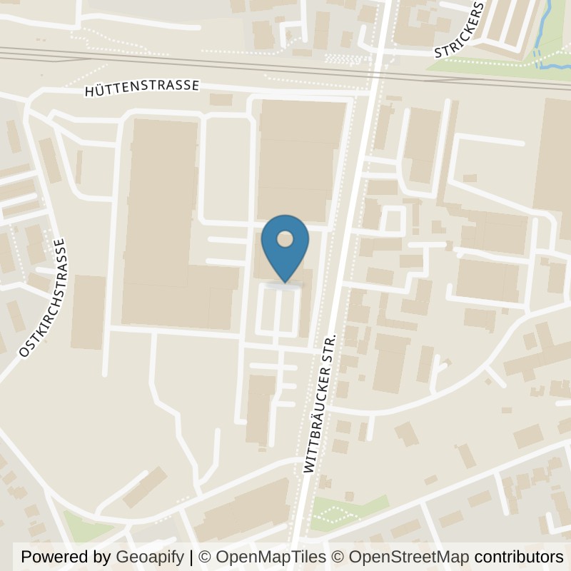 Map: location of McFIT Dortmund-Aplerbeck in Dortmund