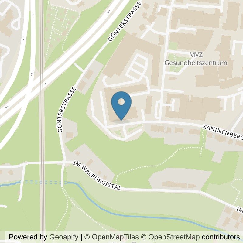Map: location of McFIT Essen-Bergerhausen in Essen