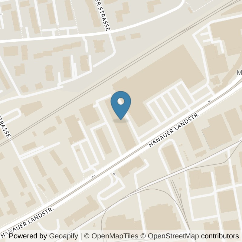 Map: location of McFIT Frankfurt-Fechenheim in Frankfurt am Main