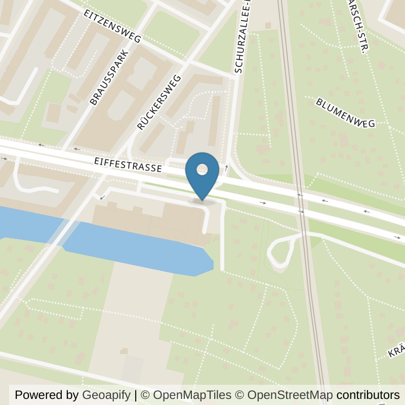 Map: location of McFIT Hamburg-Hamm in Hamburg
