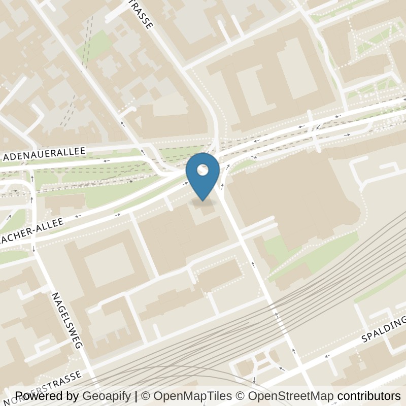 Map: location of McFIT Hamburg-St-Georg in Hamburg
