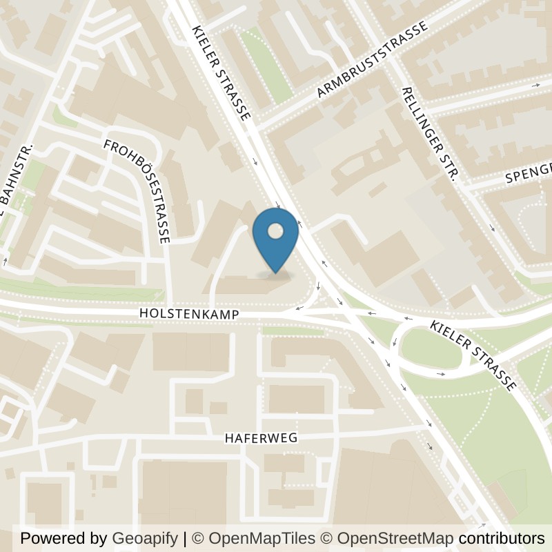 Map: location of McFIT Hamburg-Stellingen-2 in Hamburg