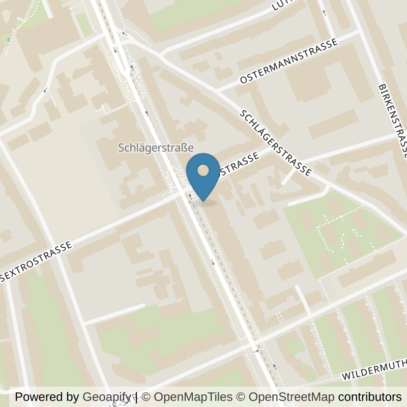 Map: location of McFIT Hannover-Südstadt in Hannover