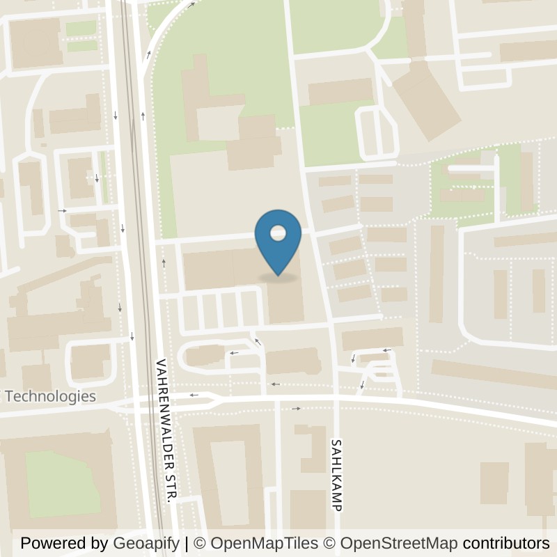 Map: location of McFIT Hannover-Vahrenheide in Hannover