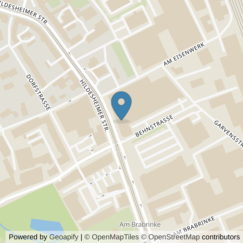 Map: location of McFIT Hannover-Wülfel in Hannover