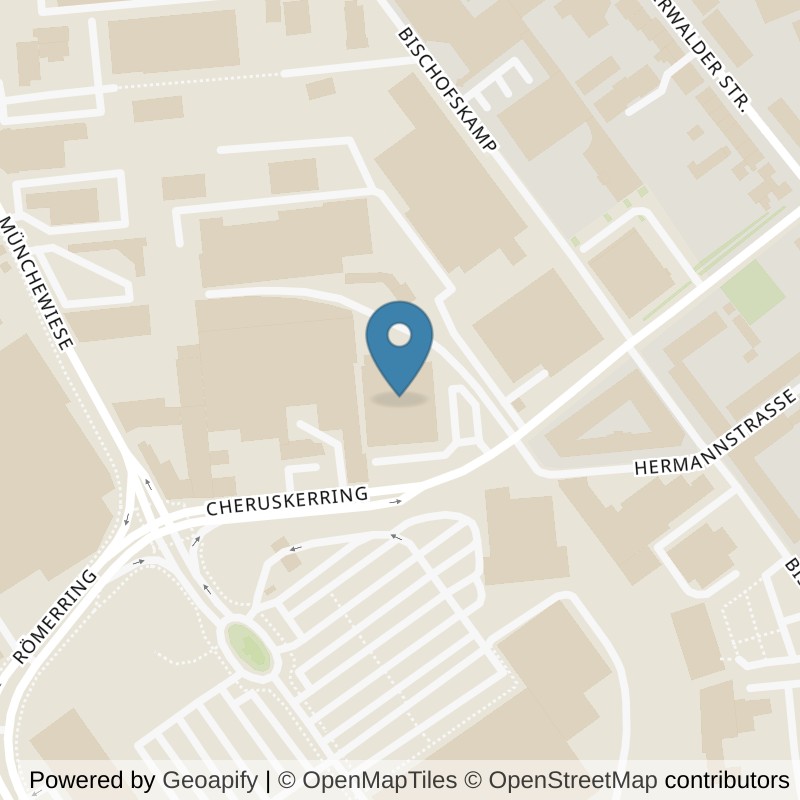 Map: location of McFIT Hildesheim in Hildesheim