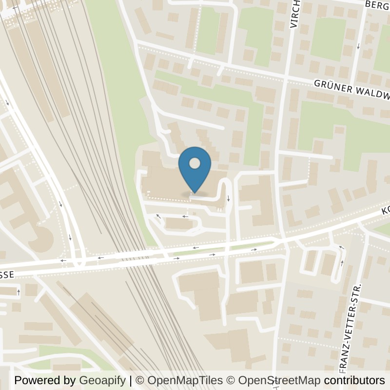 Map: location of McFIT Kassel in Kassel